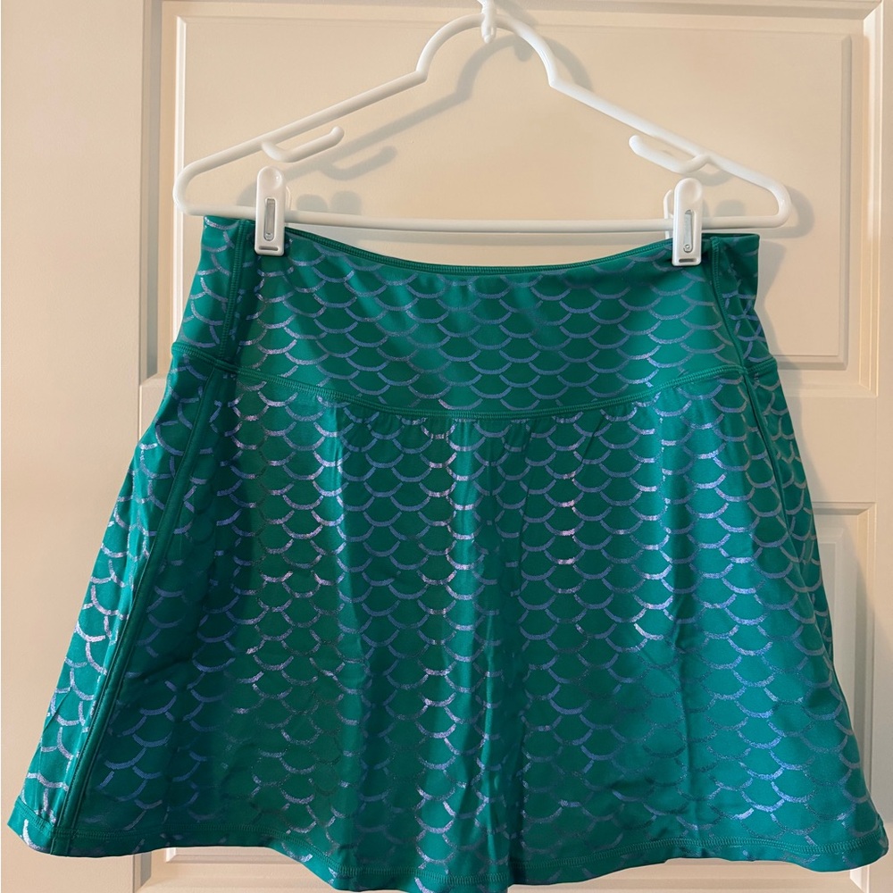 Crowned Athletics Mermaid Princess Skort
